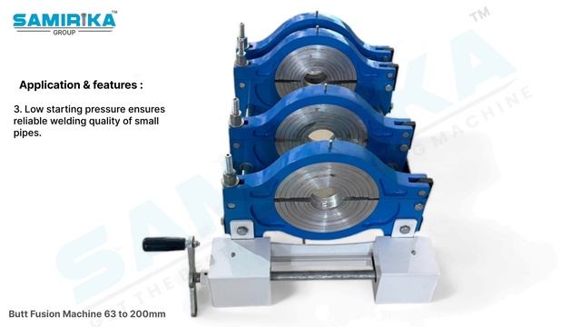 Manual Butt Fusion Machine 63 To 200mm / HDPE Pipe Jointing Machine