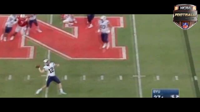 BYU Stuns Nebraska with 42-Yard Hail Mary TD on Final Play Last Second 4th Quarter Buzzer смотреть онлайн
