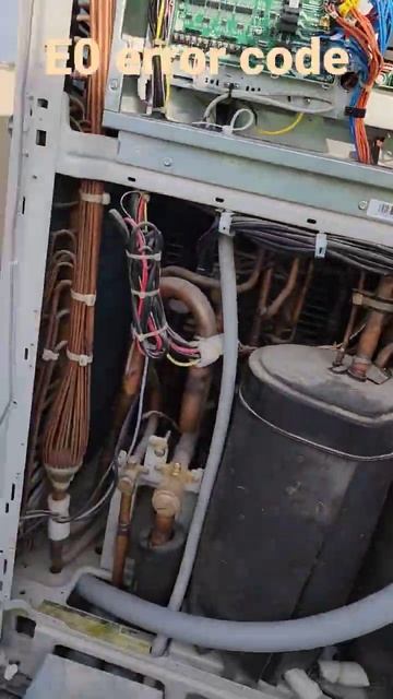 E0 ERROR CODE IN TVR/TRANE VRF System