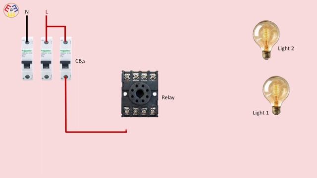 How To Make 8 Pin Relay In Light Wiring Diagram | Timer To Light Control