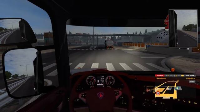 Scania T Old School 168 Km\h Euro Truck Simulator 2 Game With Logitech G29 смотреть онлайн