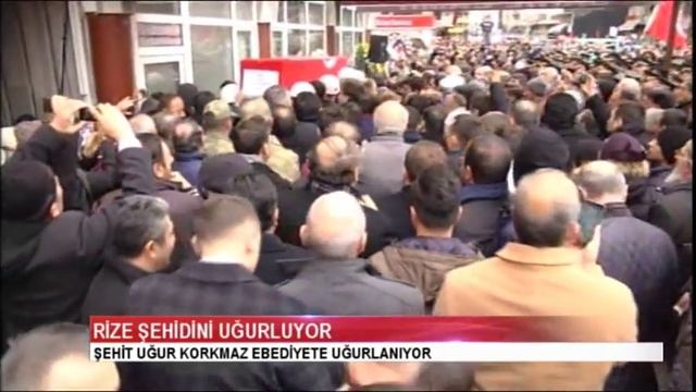 Şehit Er Uğur Korkmaz Cenazesi смотреть онлайн