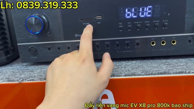 Thanh lý Đẩy liền vang EV X8pro 800k bao ship lh:0839.319.333 смотреть онлайн