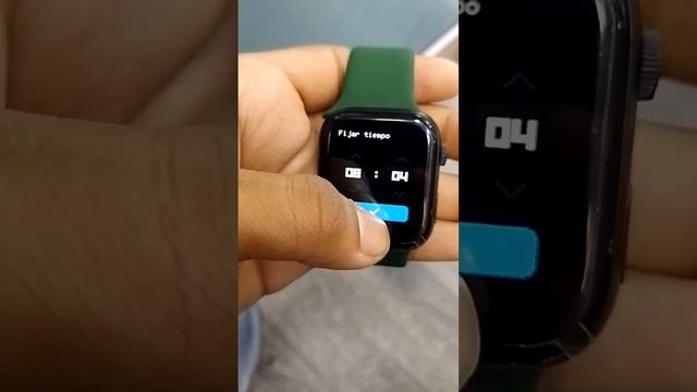 Como cambiar la hora y la fecha a un Reloj i7 promax, Facil. смотреть онлайн