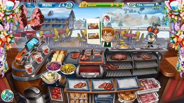 Cooking Fever-Smokey Grill BBQ Level 1-40(3 Stars) смотреть онлайн
