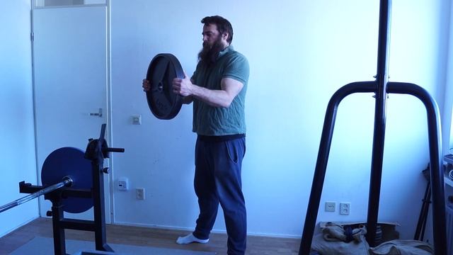 40 KG (88,2 Pounds) Weight Plate Front Hold