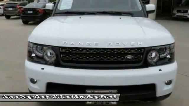 2013 Land Rover Range Rover Sport Santa Ana CA 12578U смотреть онлайн