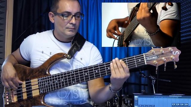Just dance (Bass cover, Dirty Loops version) by Radi Dankov смотреть онлайн