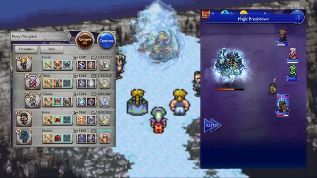 FFRK FF VI - Assassin in Black - Narshe смотреть онлайн