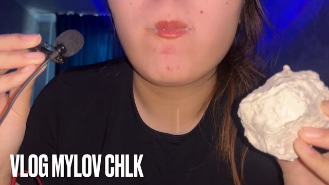 МЕЛ В ПАСТЕ 🔥 CHALK WITH PASTE 🔥 #chalk #асмр