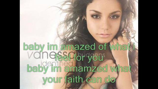 Amazed-Vanessa Hudgens {lyrics} смотреть онлайн