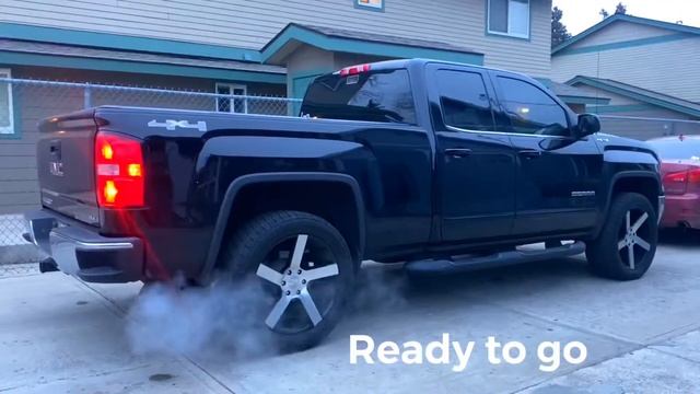 Cammed 2014 5.3 gmc sierra cold start Borla S-type exhaust смотреть онлайн