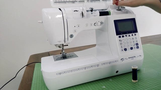 How to thread the Brother Innov-is F420 Sewing Machine смотреть онлайн