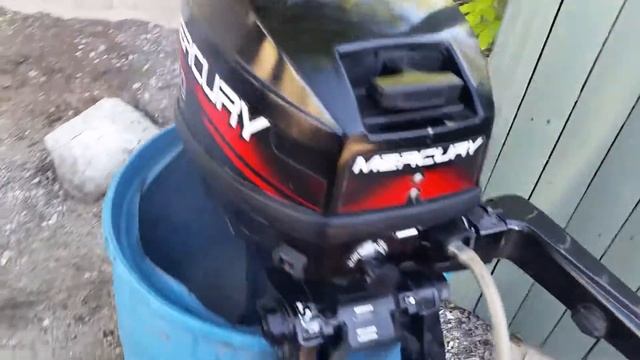 Mercury 6 hp 1996 outboard смотреть онлайн