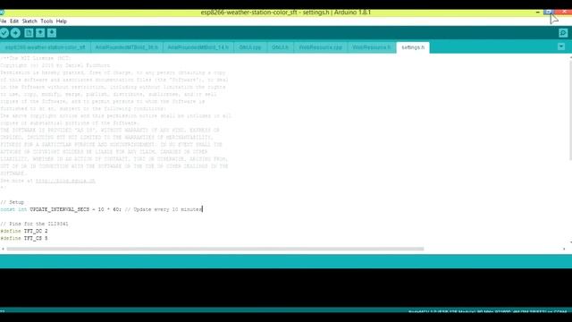 วิธีการทำ Weather Station Color TFT with ESP8266 Nodemcu and code cheap easy смотреть онлайн