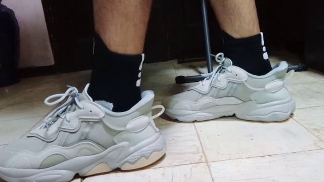 Adidas OZWEEGO...Budget Yeezy...Grey/pink fake vs legit смотреть онлайн