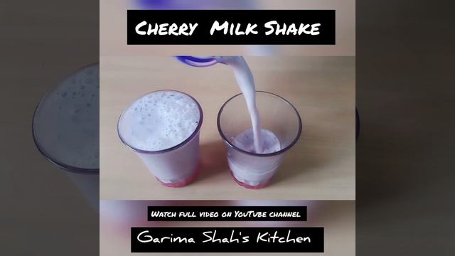 cherry milk shake | Cherry Shake recipe | Cherry Milkshake | How to Make Cherry Milkshake | смотреть онлайн