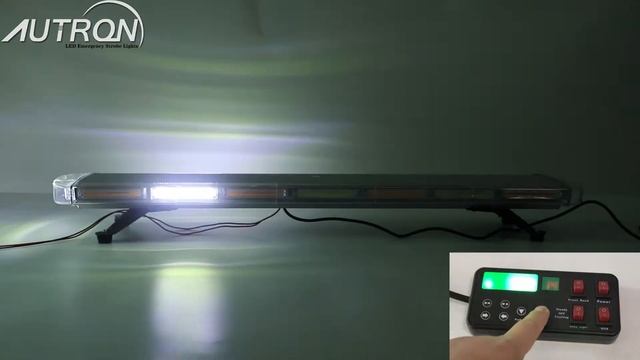 34" 47" 65" COB LED Emergency Warning Response Beacon Amber White Strobe Light Bar For Truck Wrecke смотреть онлайн