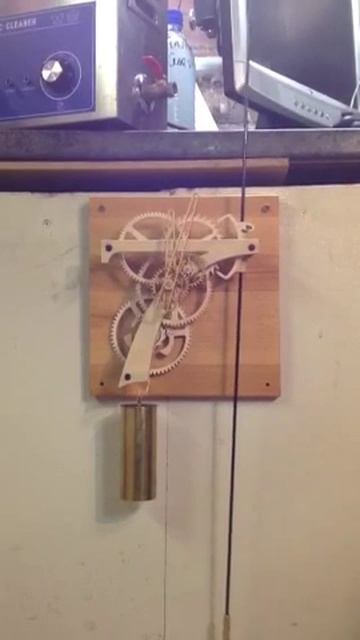 Wooden Clock - initial working setup смотреть онлайн