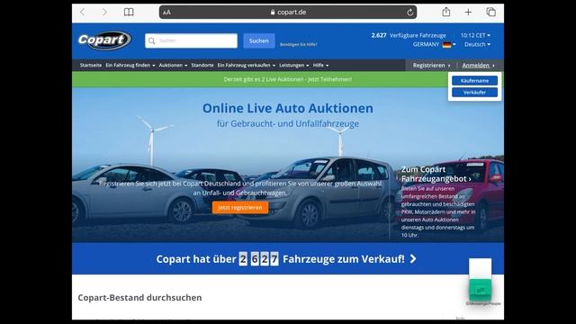 Copart Two-Lane Auctions Tutorial Deutsch смотреть онлайн