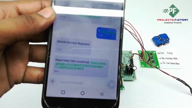 Office Cab Tracking System With Security Facility Using GSM GPS смотреть онлайн
