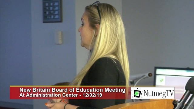 New Britain Board of Education Meeting - 12/2/19 смотреть онлайн