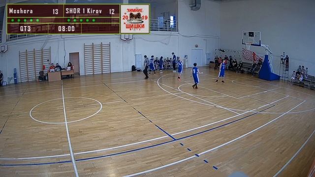 Зимние шишки 2019. СШ Мещера (НН) - СШОР 1 (Киров)