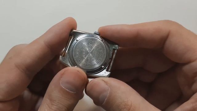 POLJOT Mechanical Men's Watch Vintage Soviet USSR Classic Square Case 17 Jewels