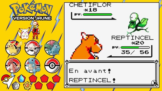 Pokémon Version Jaune #7 - Le Champion de Carmin sur mer ! - Let's Play FR смотреть онлайн