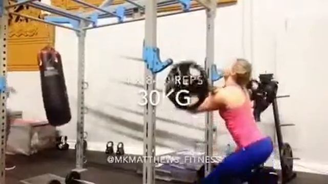 Front Barbell Squat - MK MATTHEWS FITNESS смотреть онлайн