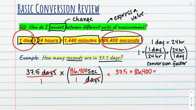 NOTES-Pressure Conversions смотреть онлайн