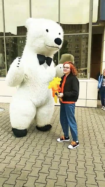Поздравление от Мишки 🎊😊🎊 #мишка смотреть онлайн