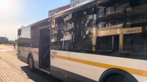 Автобус ЛиАЗ-5292.65-03 2024 следует по маршруту 367п ”м. Домодедовская - ЖК Пригород Лесное”