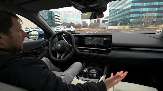 BMW 5 Series 2024 - Best Self-Parking !? смотреть онлайн