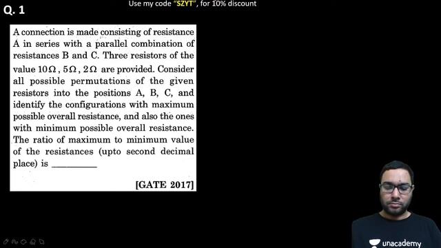 Questions Discussion of Network Theory - 1 | Network Theory | GATE 2022 | Zahid Sir смотреть онлайн