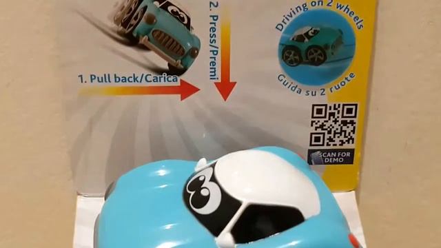 Обзор Chicco. Машинка CHICCO TURBO TEAM STUNT, СТИВИ. Арт. 07304.00 смотреть онлайн