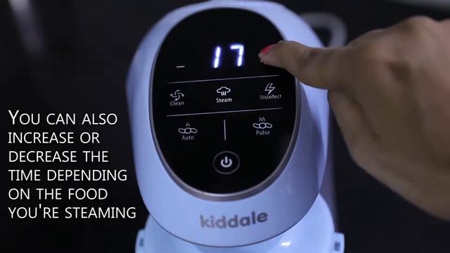 Kiddale Babys' ABS 5 in 1 Food Blender, Grinder, Steamer, Smart Food Processor смотреть онлайн