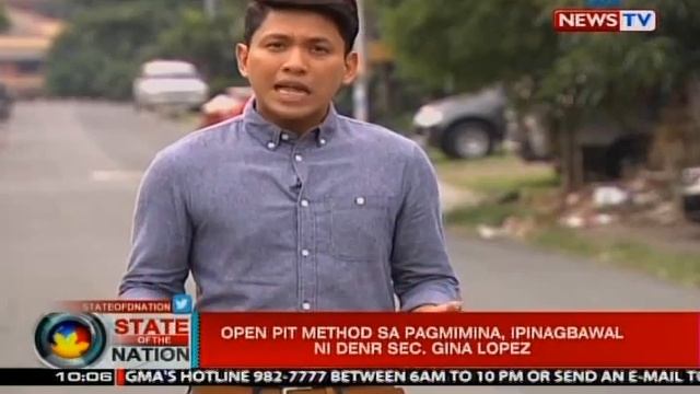 SONA: Open pit method sa pagmimina, ipinagbawal ni DENR Sec. Gina Lopez смотреть онлайн