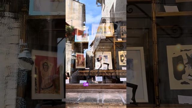 Explore Saint Paul de Vence with UniqueTours Riviera and Guide Mago смотреть онлайн