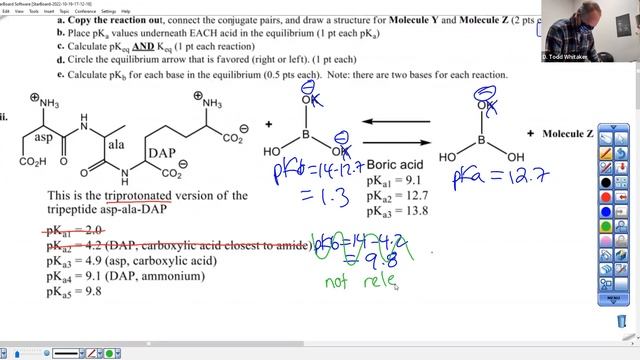 c241f22 T2 Review W21 T2 II ii Tripeptide pKa смотреть онлайн