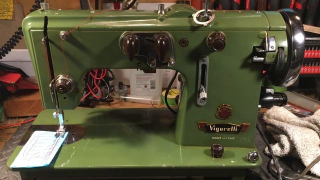 Vigorelli ZZ/A Robot. Italian precision quality Zig Zag machine. SUPER HEAVY DUTY (video 258) смотреть онлайн
