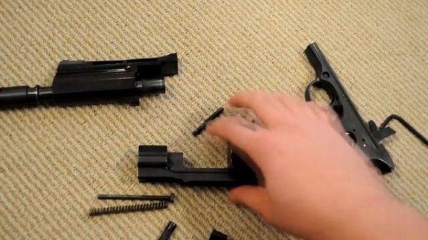 Basic field strip and disassembly of the Mateba 6 Unica