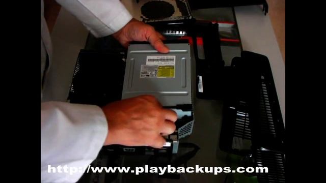 Xbox360 Slim Laser Replacement with full strip down disassembly смотреть онлайн