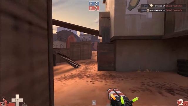 Team Fortress 2: arena_ravine Pub Scout Gameplay (RED Team) смотреть онлайн