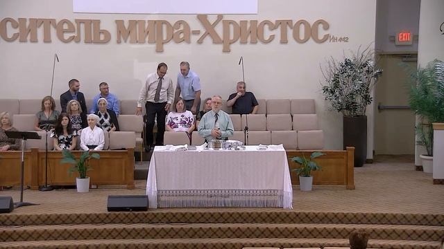 Воскресное утреннее Богослужение 8/04/2024 смотреть онлайн