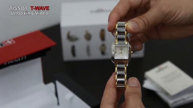 TISSOT T WAVE Unboxing Video смотреть онлайн