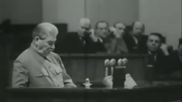 Последнее выступление Иосифа Виссарионовича Сталина перед народом. Март 1953 года смотреть онлайн