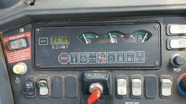 2005 John Deere 410G Backhoe Interior Controls - Equipped With Joystick Controls