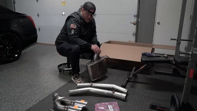 CTS-V Makes Me Smile and Upsets Neighbors...Corsa Performance Exhaust смотреть онлайн