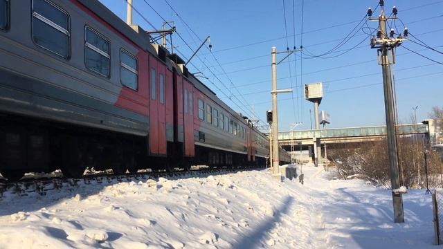 ЭД4М-0382 с приветливой лок. бригадой (4К) смотреть онлайн